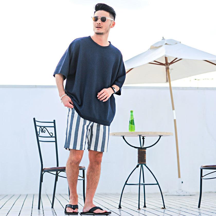 CavariA ハーフパンツ メンズ 膝上 ショートパンツ 短パン 細身 CavariA ハーフパンツ メンズ 膝上 ショートパンツ 短パン 細身