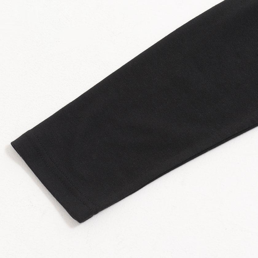 CavariA ロンT メンズ 長袖 Tシャツ 無地 白 黒 タートルネック CavariA ロンT メンズ 長袖 Tシャツ 無地 白 黒 タートルネック