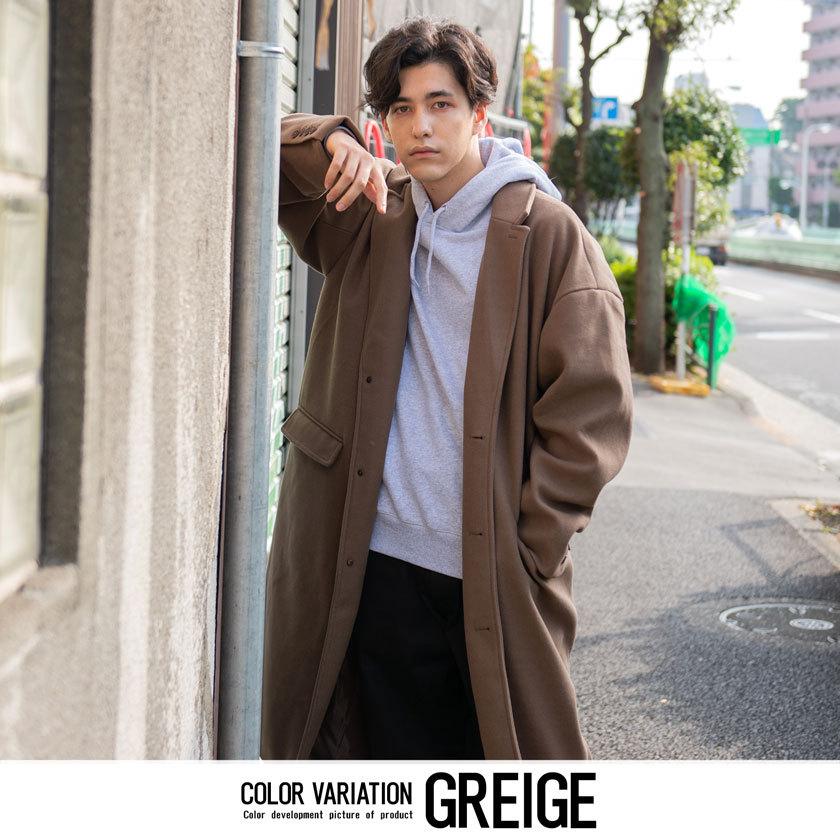 コート メンズ ブランド おしゃれ 大きいサイズ アウター チェスターコート ロングコート 無地 シンプル 大人 Cavaria 秋 冬 代 30代 40代 メンズファッション Cab21 15 シルバーバレット 通販 Yahoo ショッピング