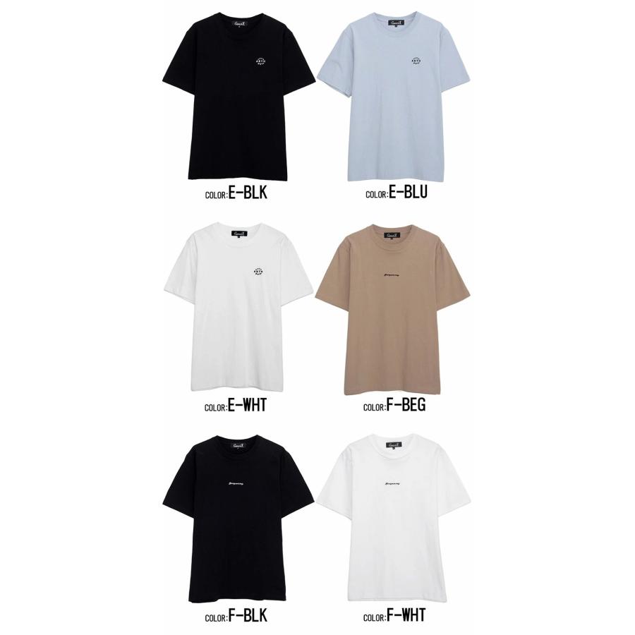 CavariA（キャバリア） 【2枚目半額】Tシャツ メンズ 半袖 綿100 