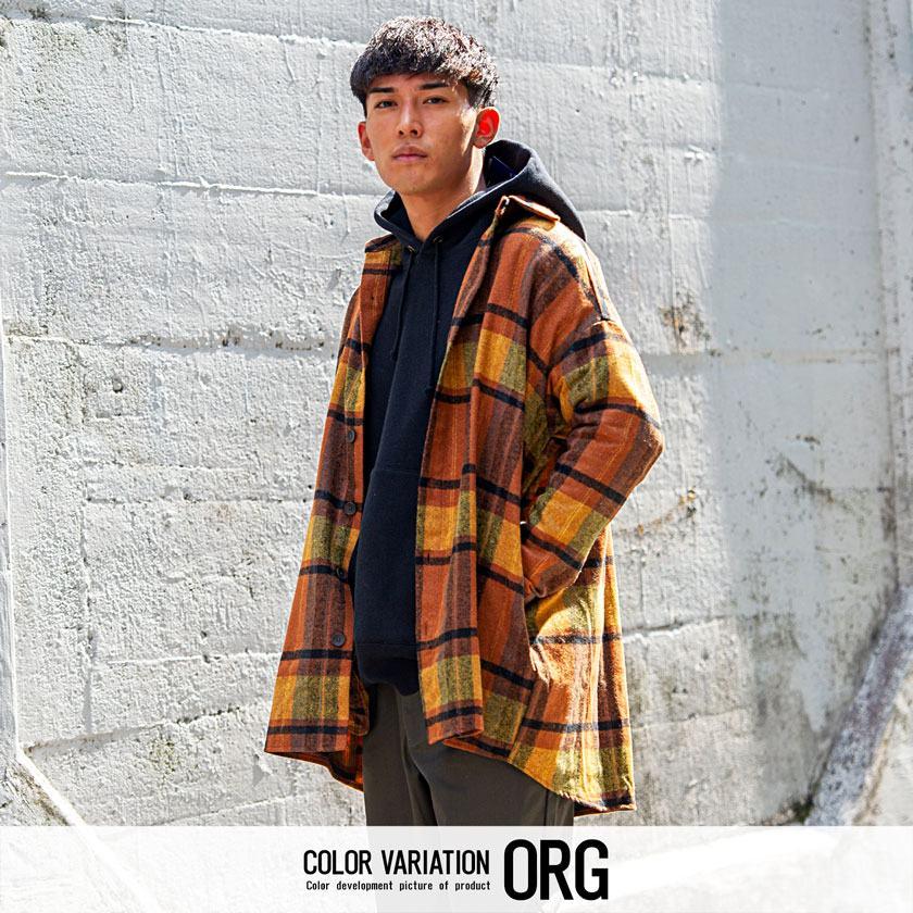 CavariA（キャバリア） ネルシャツ メンズ ブランド 大きいサイズ