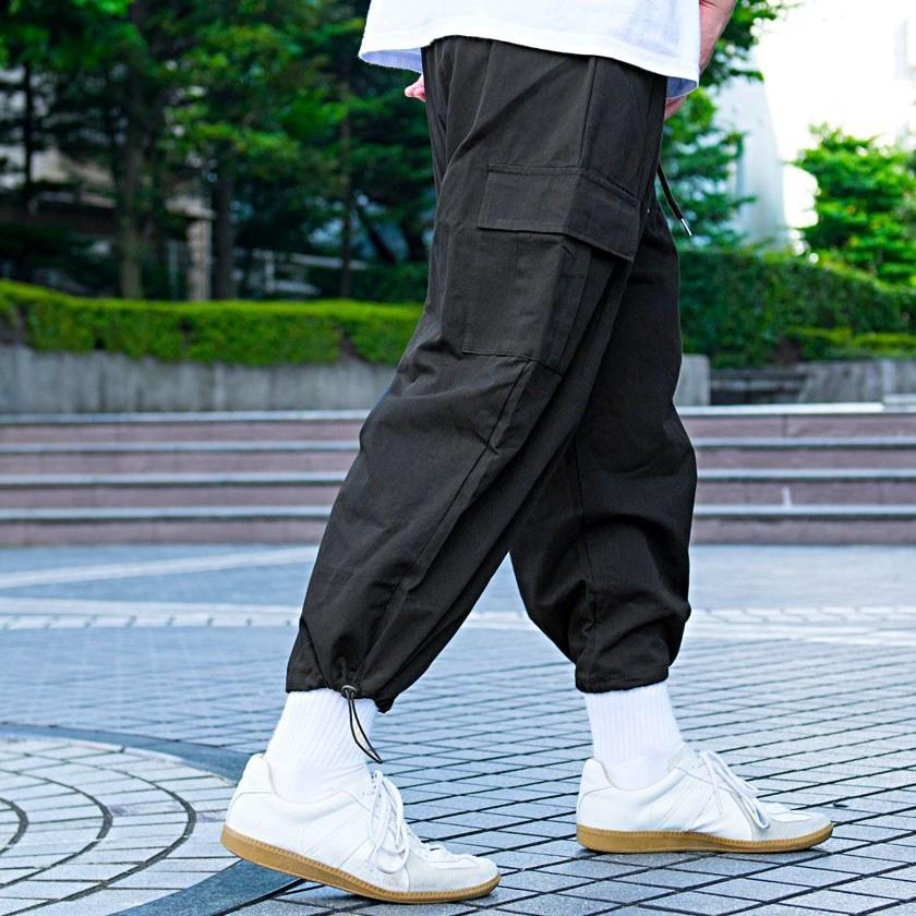 今日の超目玉】 ストリートパンツ ジョガーパンツ Lサイズ メンズ カジュアル 韓国