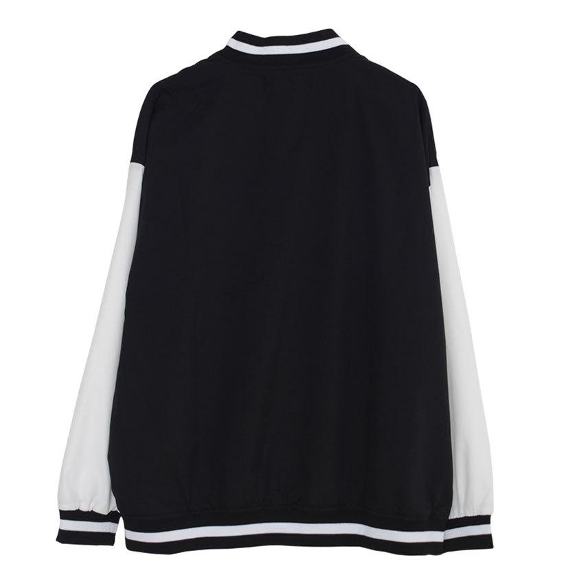 Calee スタジャン　たつ CavariA スタジャン メンズ カレッジロゴ 薄手 春 ジャケット