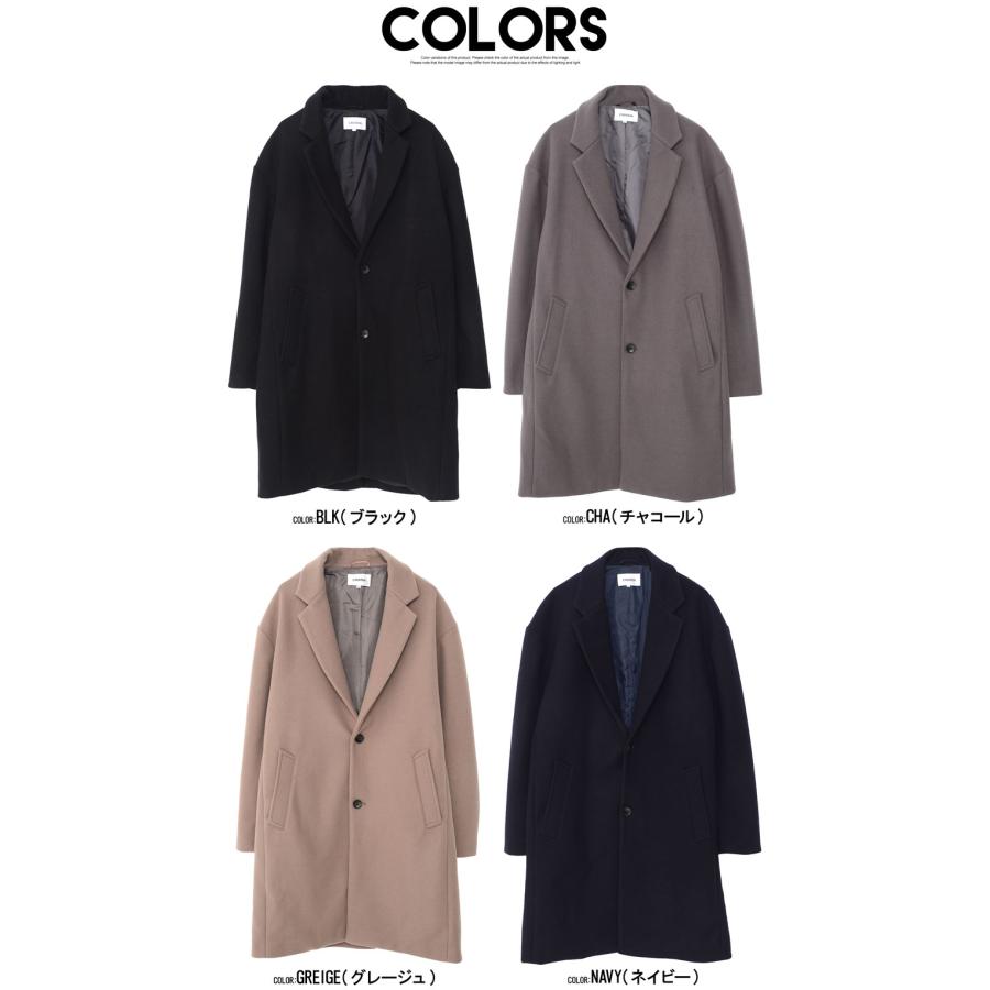 CavariA チェスターコート メンズ 40代 50代 ロング ブランド