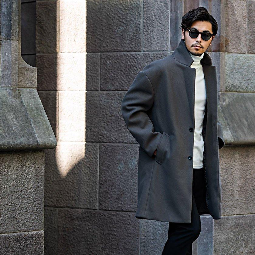 CavariA チェスターコート メンズ 40代 50代 ロング ブランド CavariA チェスターコート メンズ 40代 50代 ロング ブランド