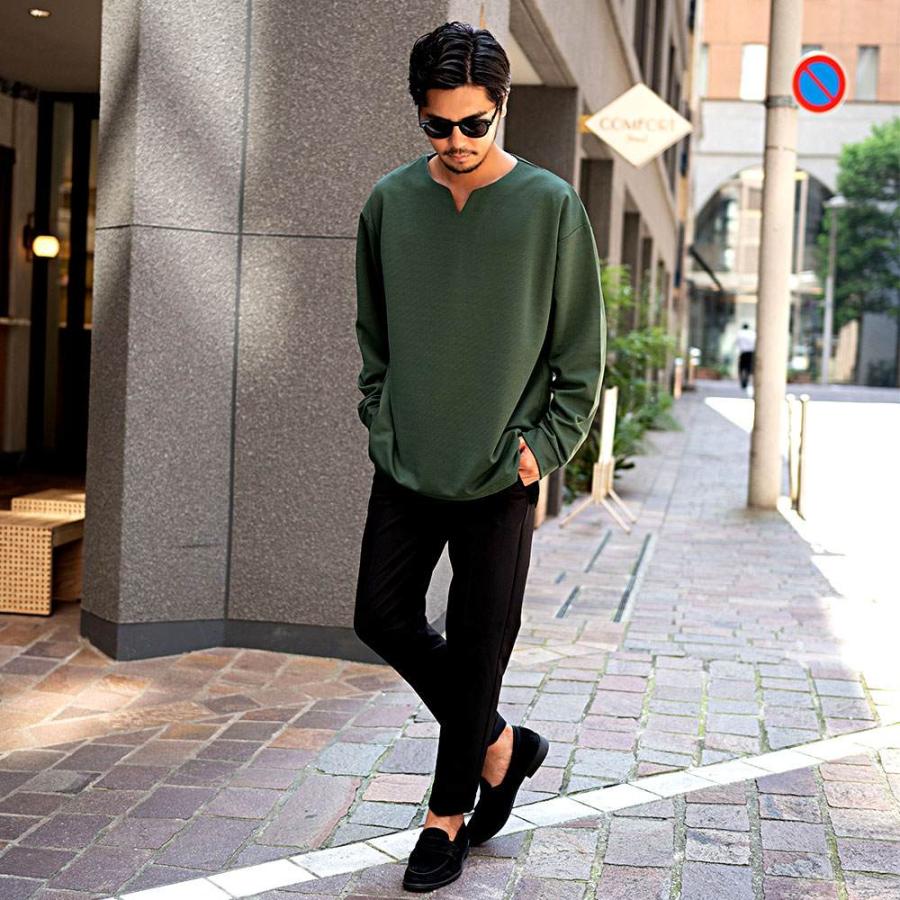 CavariA（キャバリア） ロンT メンズ Tシャツ 長袖 ブランド 無地 厚手