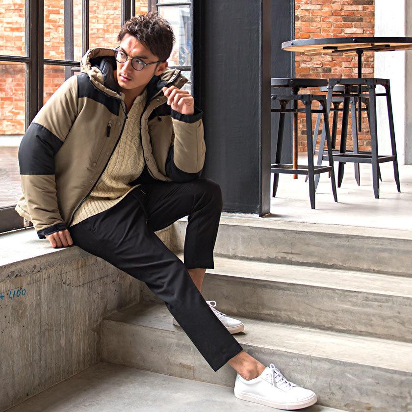 CavariA（キャバリア） 中綿ジャケット メンズ ブルゾン ダウン