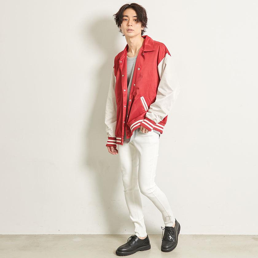 CavariA スタジャン メンズ ジャケット ブランド カジュアル アウター