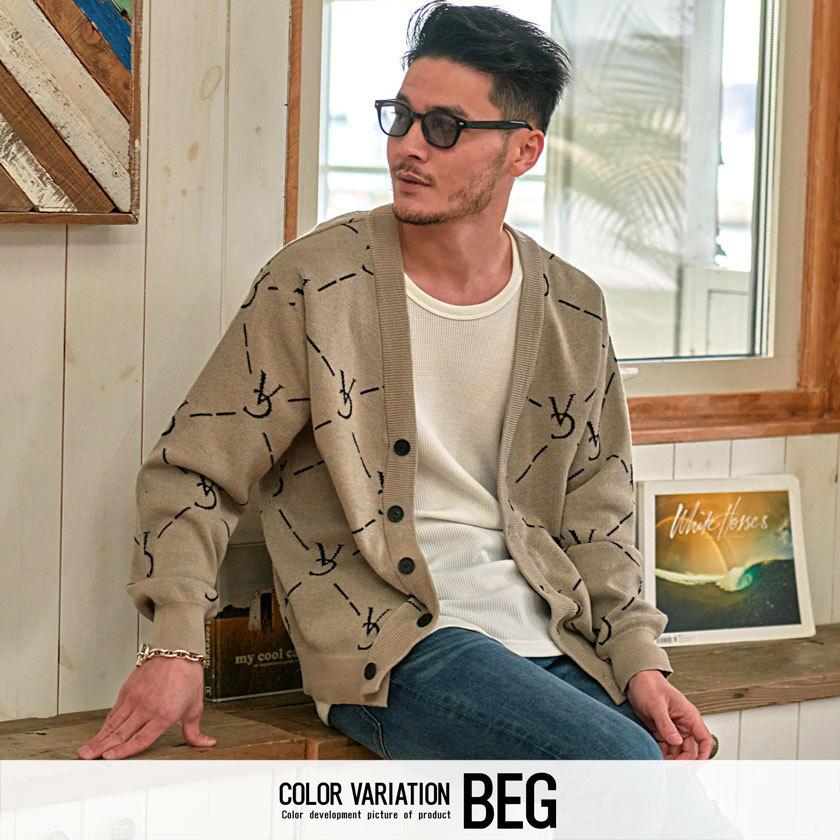 カーディガン メンズ ニット ブランド カーデ 春 冬 柄 ビジネス 大きい 大人 カジュアル ビッグ 羽織り 洗える おしゃれ 韓国系 C V R A Cajp22 02 シルバーバレット 通販 Yahoo ショッピング