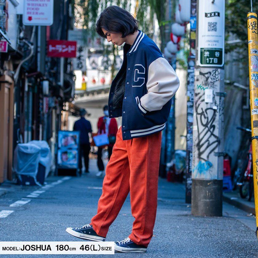 ワイドパンツ メンズ シンプル 無地 単色 カラーパンツ ストレート ボトムス ストリート ファッション ボトムス スラックス カジュアル Cavaria 秋冬 Cak21 13 シルバーバレット 通販 Yahoo ショッピング