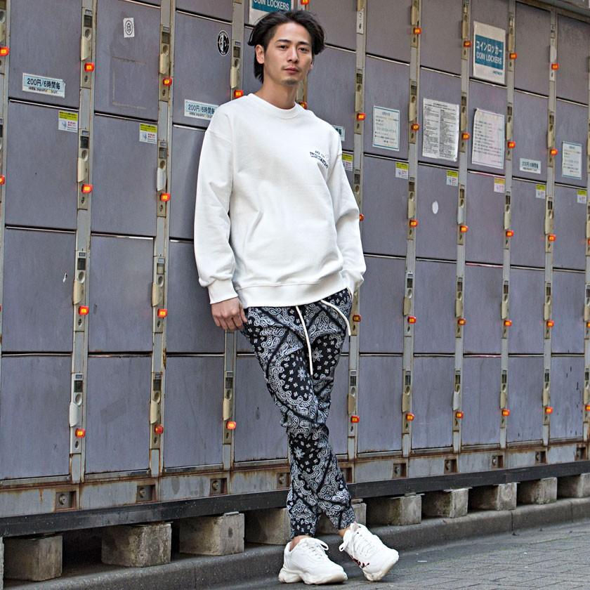 ジョガーパンツ メンズ Cavaria キャバリア ペイズリー柄ストレッチジョガーパンツ 全5色 バンダナ柄 ストリート M L Xl 秋 冬 21 Calp 01 シルバーバレット 通販 Yahoo ショッピング