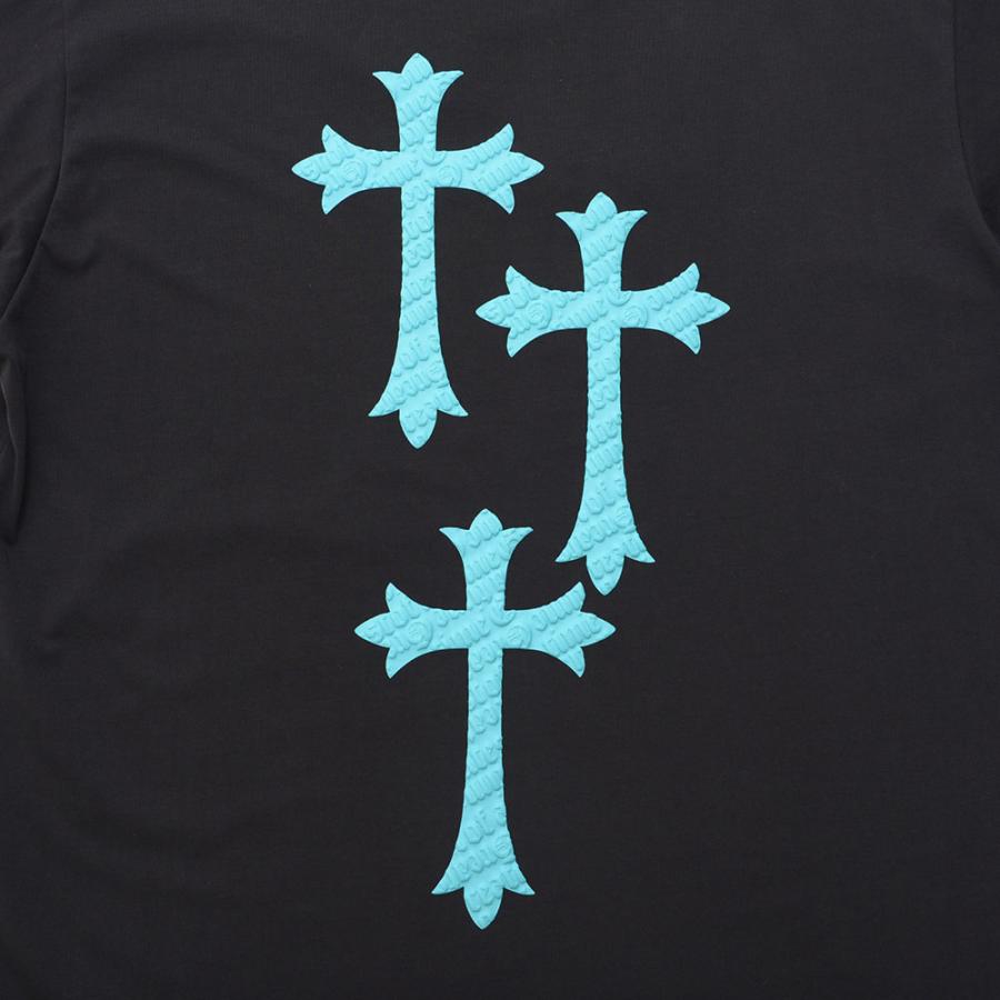 CavariA（キャバリア） Tシャツ メンズ 半袖 ブランド クロス 十字架