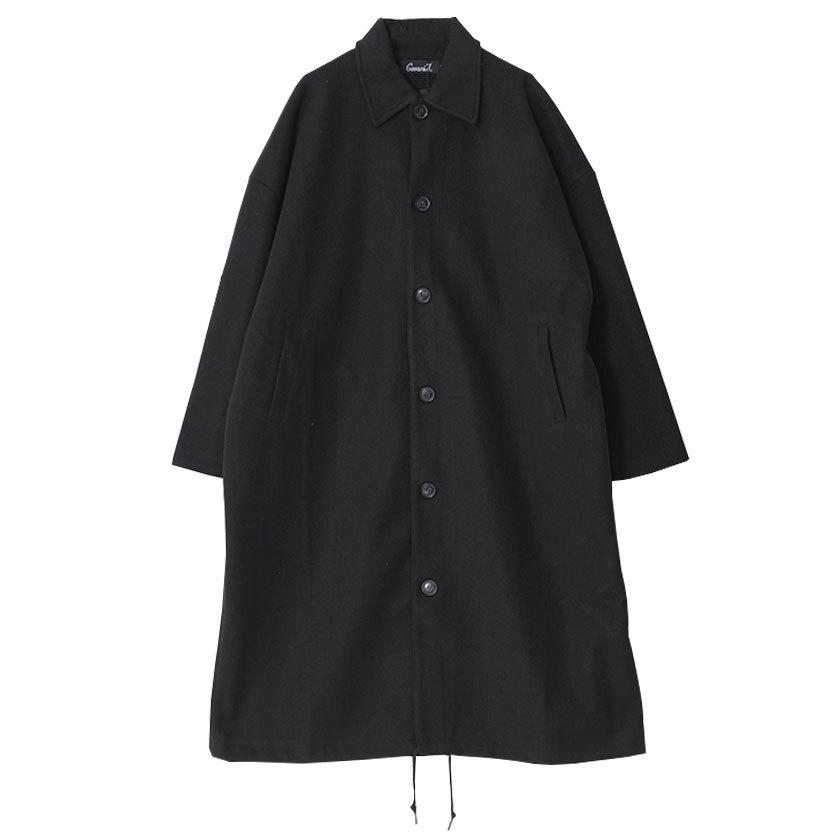 CavariA ステンカラーコート メンズ オーバーサイズ ロング丈 CavariA ステンカラーコート メンズ オーバーサイズ ロング丈