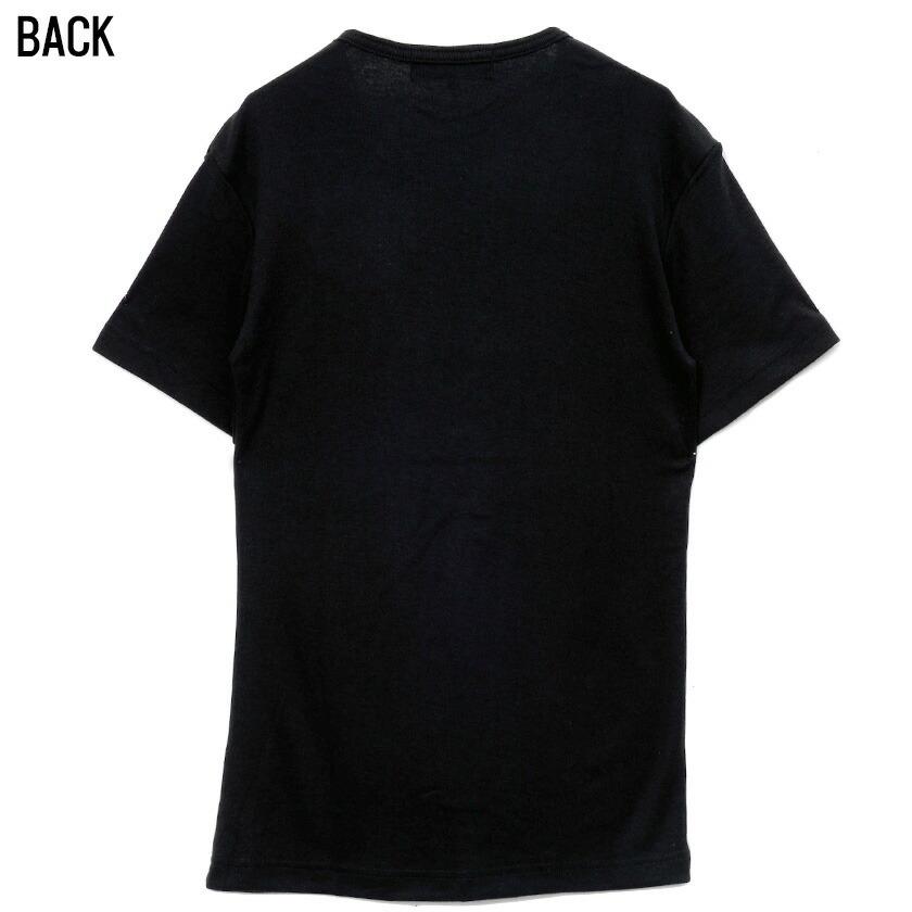 Tシャツ メンズ 3枚組 セット 半袖 無地 白 黒 ブランド ワッフル インナー 春 夏 (送料無料)｜silverbulletxfuga｜20