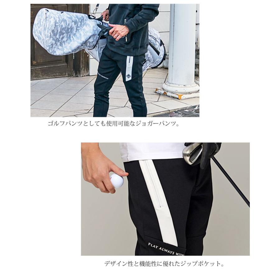 CavariA（キャバリア） ジョガーパンツ メンズ グレー 大きいサイズ