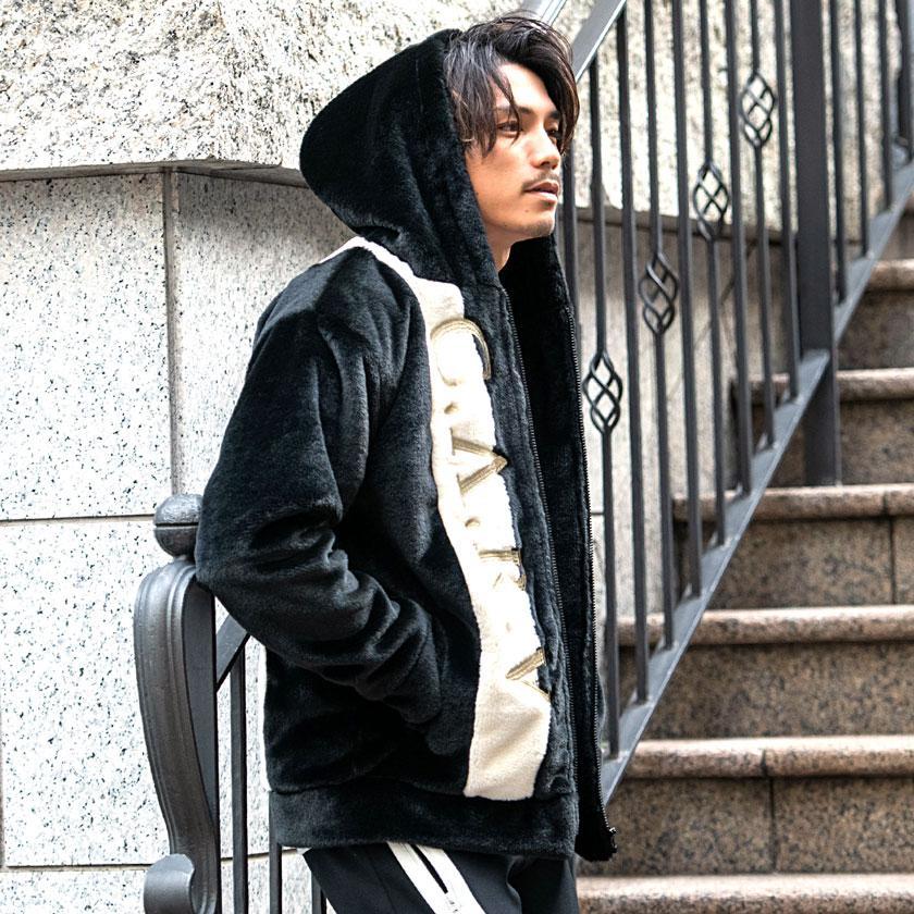 CavariA（キャバリア） ファーパーカー メンズ ブランド おしゃれ