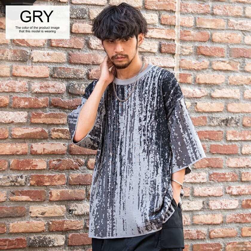 新品同様　半額　ORDINARY FITS　サマーニット Ordinary Fits(オーディナリーフィッツ) BARBER KNIT(KN010-325