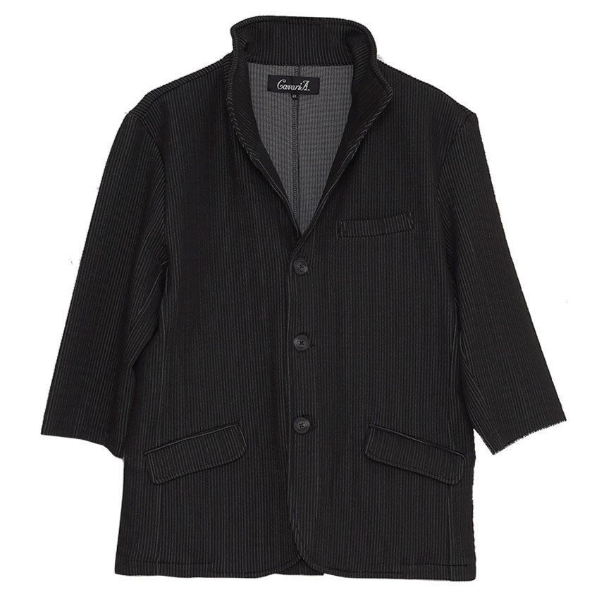 メンズ セットアップ対応 カジュアルスーツ 立ち襟 白 黒 30代 40代 50代 【MEISTER】 ファッション 春