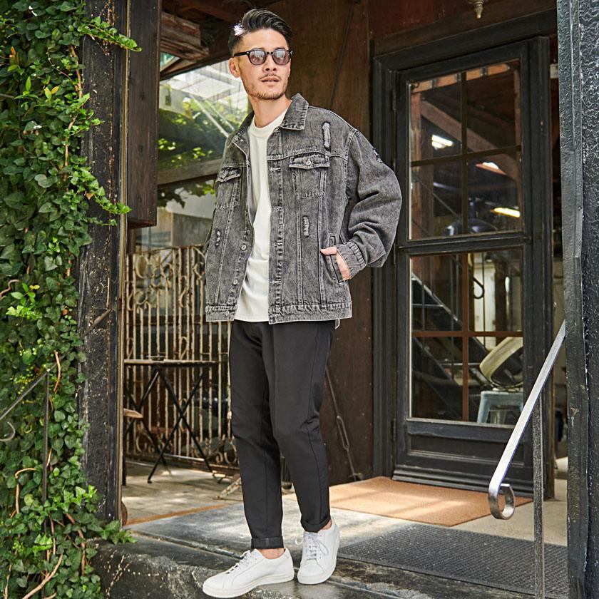 CavariA ジャケット Gジャン メンズ デニムジャケット 上着 CavariA ジャケット Gジャン メンズ デニムジャケット 上着