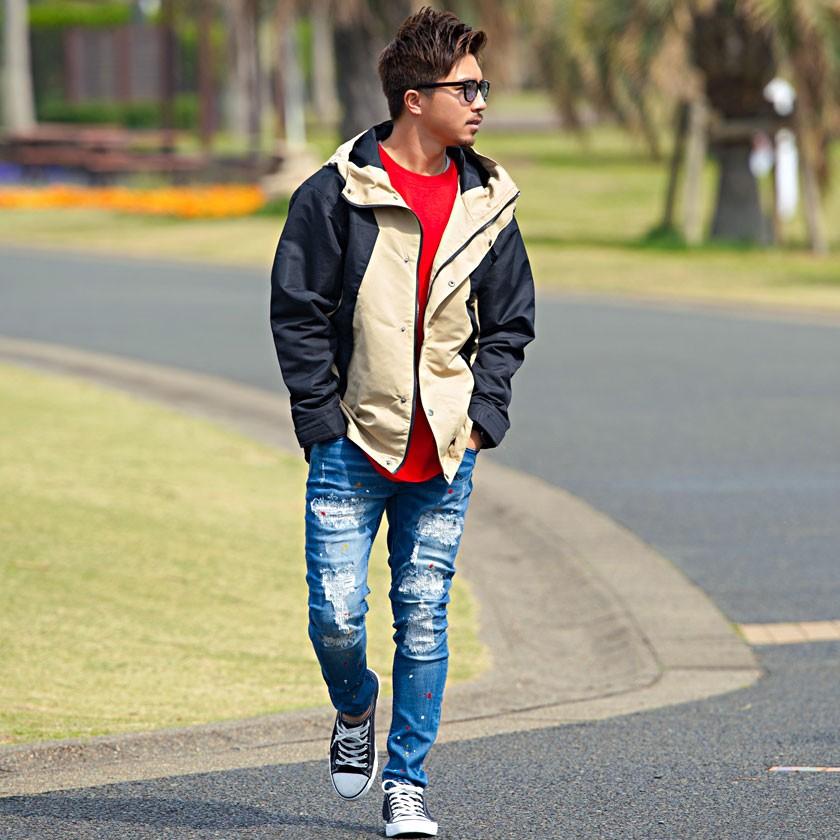 マウンテンパーカー メンズ マウンパ Cavaria キャバリア タスラン加工マウンテンパーカー 全6色 マンパー 黒 赤 イエロー ベージュ M L Xl 秋 冬 Catn19 15 シルバーバレット 通販 Yahoo ショッピング