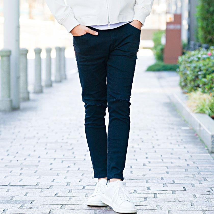 楽天市場】【送料無料】スキニーパンツ メンズ ストレッチ 小さい