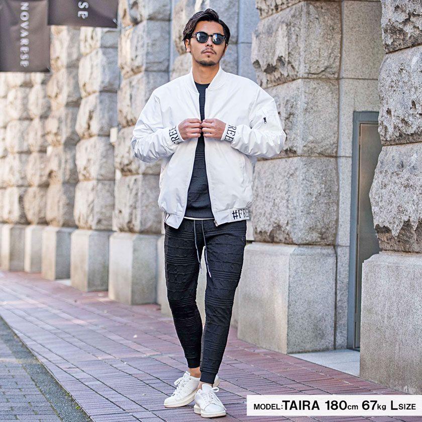 ジャケット・アウター ma.saru MA-1型 ストレッチライトジャケット｜メンズファッション通販