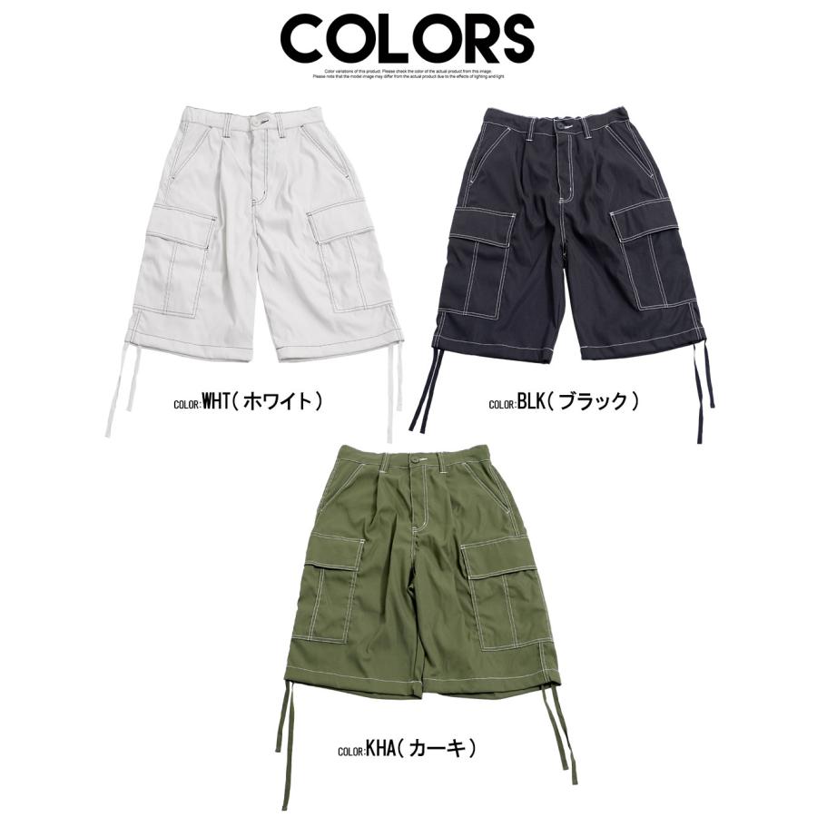 CavariA ハーフパンツ メンズ ショートパンツ 短パン ワイド CavariA ハーフパンツ メンズ ショートパンツ 短パン ワイド