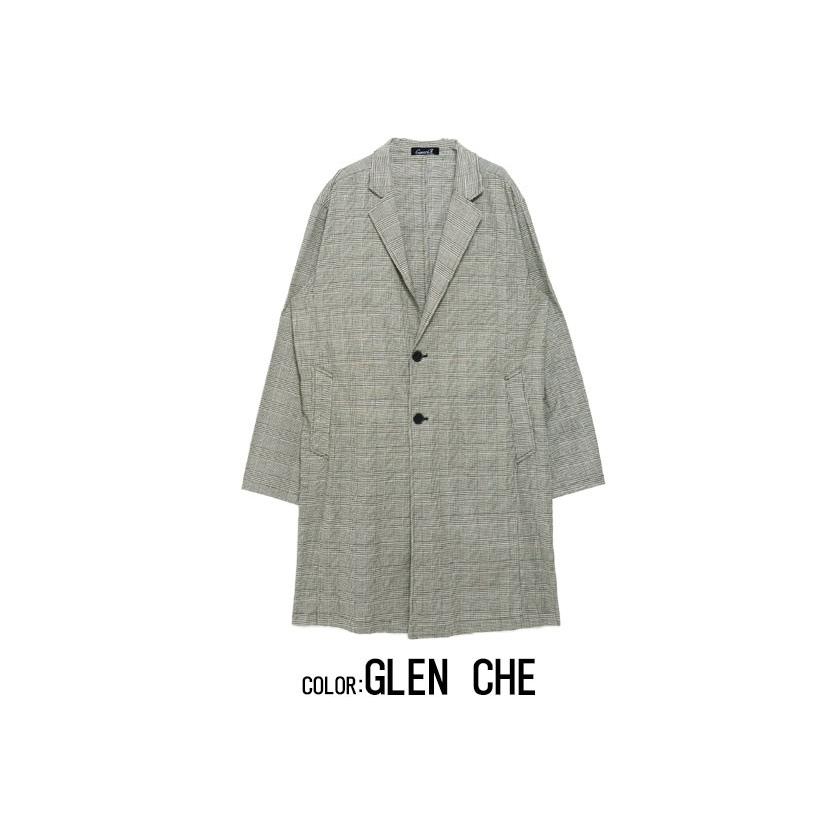 チェスターコート メンズ Cavaria キャバリア 先染めストレッチチェスターコート 全3色 チェック柄 ストレッチ アウター ロング丈 M L きれいめ春 Cawi19 23 シルバーバレット 通販 Yahoo ショッピング