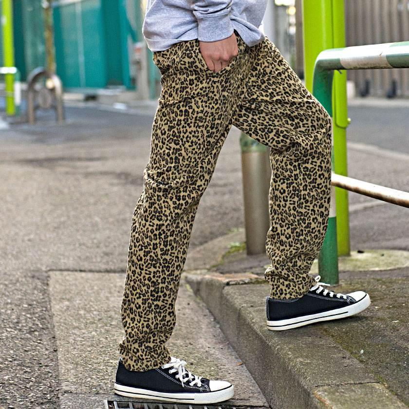 CavariA（キャバリア） ワイドパンツ メンズ 腰ひも付きワイド