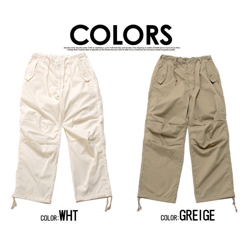 CavariA（キャバリア） カーゴパンツ メンズ 太め ワイド ミリタリー