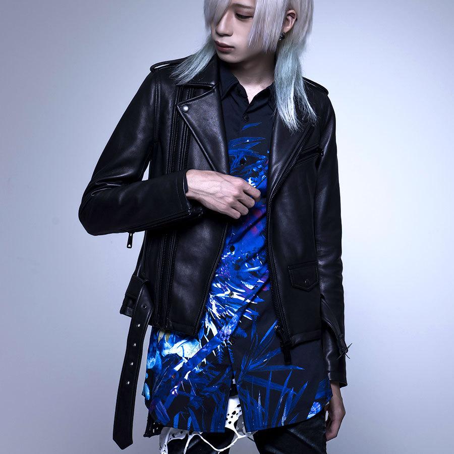 クーポン対象外 CIVARIZE シヴァーライズ ラムレザーダブルライダース