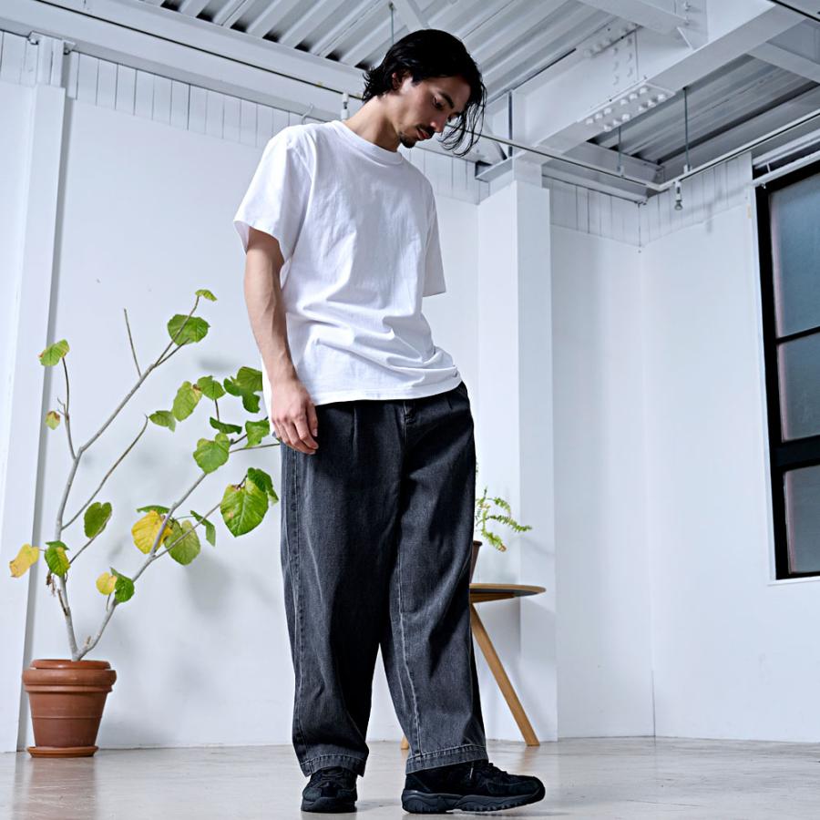 ☆日本未入荷*PULL&BEAR*新作*スーパーワイドデニム/LT☆ SILVER BULLET デニムパンツ メンズ ブランド ワイド ストレート