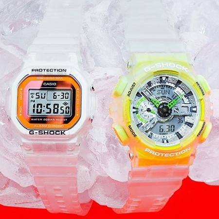 Gショック メンズ 腕時計 G Shock ジーショック 耐衝撃構造スケルトン腕時計 全1色 カシオ ウォッチ スケルトン 透明 オレンジ 防水 国内正規品 Dw 5600ls 7jf シルバーバレット 通販 Yahoo ショッピング