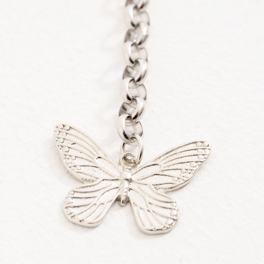 最安価格 メンズアクセサリー ネックレス チョーカー 蝶 V系 メンズ アクセサチェーン クーポン対象外 Izblack イズブラック バタフライトップネックレス2pセット 全1色 返品対象外商品 ネックレス チョーカー V系 アクセサリー メンズ Www Threeriversofs Com