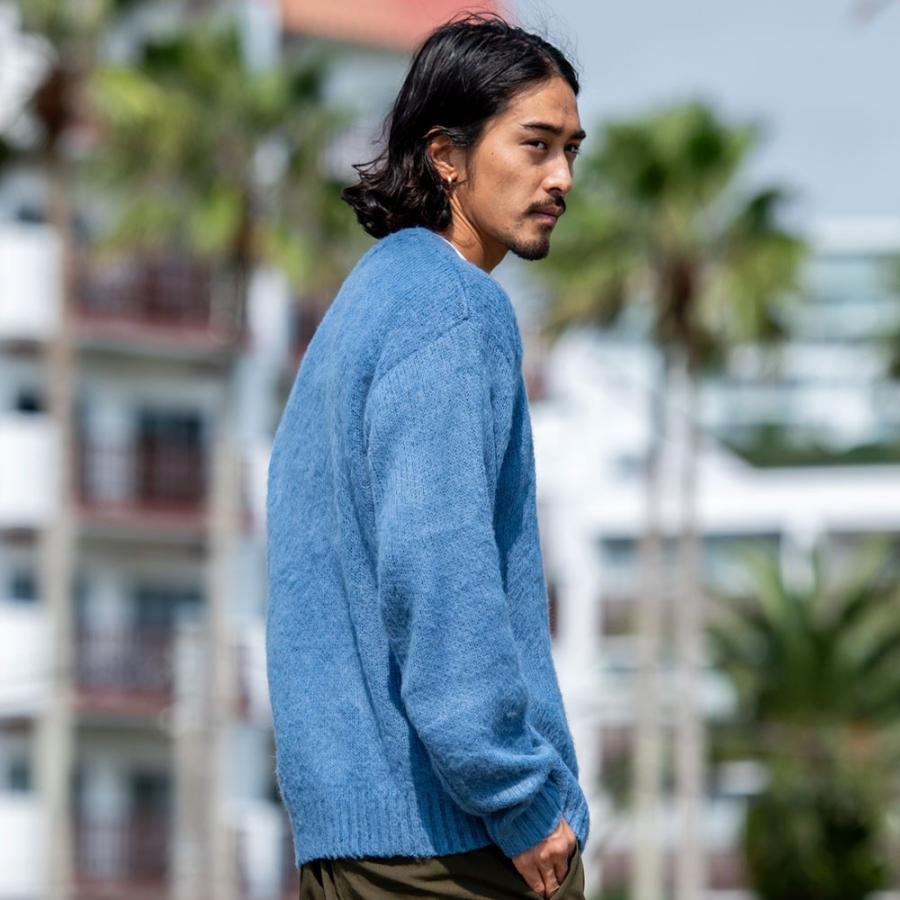 U.S. POLO ASSN. ニット メンズ セーター シャギー トップス