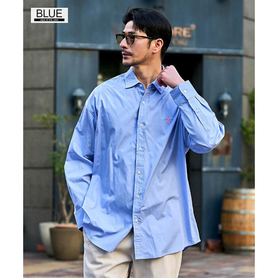 U.S. POLO ASSN.（ユーエスポロアッスン） 長袖シャツ メンズ