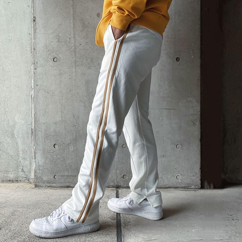 ジャージパンツ メンズ RAUGH ラフ Double Line Pants/全2色