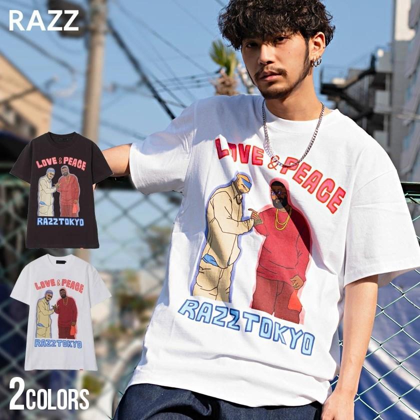 Tシャツ メンズ 半袖 Razzis ラズ おしゃれ マリア プリント チャコール 白 黒 ストリート ファッション ストリート系 ユニセックス 夏 Rzfi21 13 シルバーバレット 通販 Yahoo ショッピング
