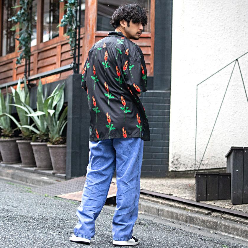 RAZZIS オープンカラーシャツ メンズ 半袖 カジュアルシャツ RAZZIS オープンカラーシャツ メンズ 半袖 カジュアルシャツ