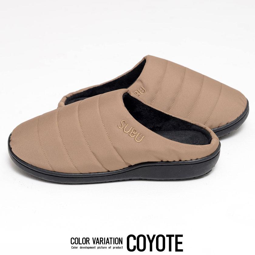 SUBU（スブ） サンダル メンズ レデ ィース 冬用 防寒 ボア 難燃
