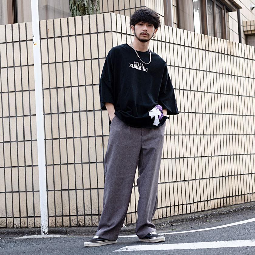 SILVER BULLET スラックス メンズ ブランド ワイド 大きい