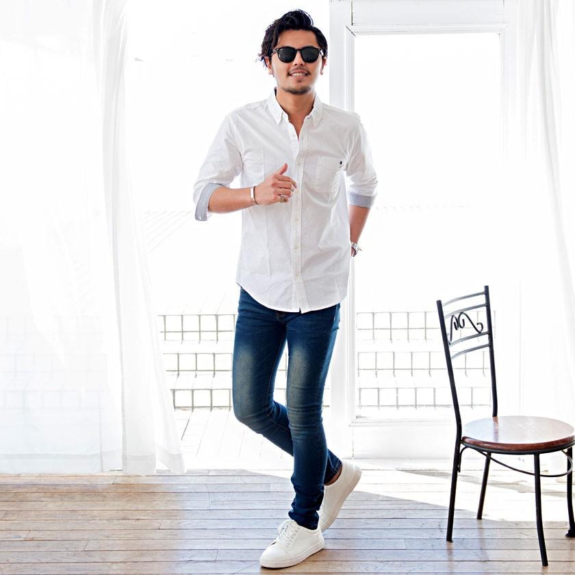 デニムパンツ メンズ スキニー ジーンズ 黒 ブランド カジュアル コーデ スリム ストレッチ 細身 タイト 伸縮 ジーンズ S M L Xl 春 夏 秋 冬 Vicci Viex17 01 シルバーバレット 通販 Yahoo ショッピング