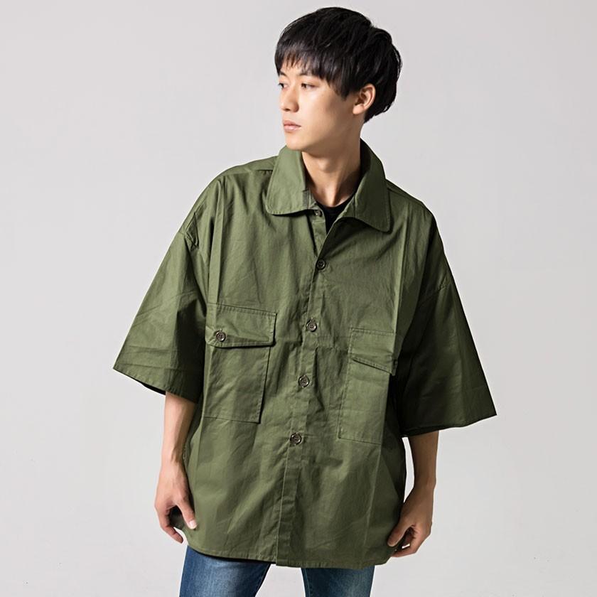 Vicci ミリタリーシャツ メンズ 半袖 VICCI ビッチ ミリタリー