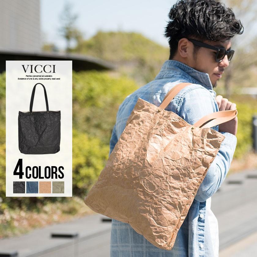 Vicci トートバッグ メンズ ペーパーバッグ VICCI ビッチ