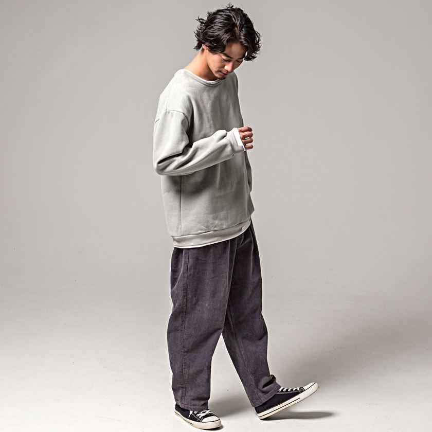 Vicci（ビッチ） フェイクレイヤード トレーナー メンズ スウェット 裏