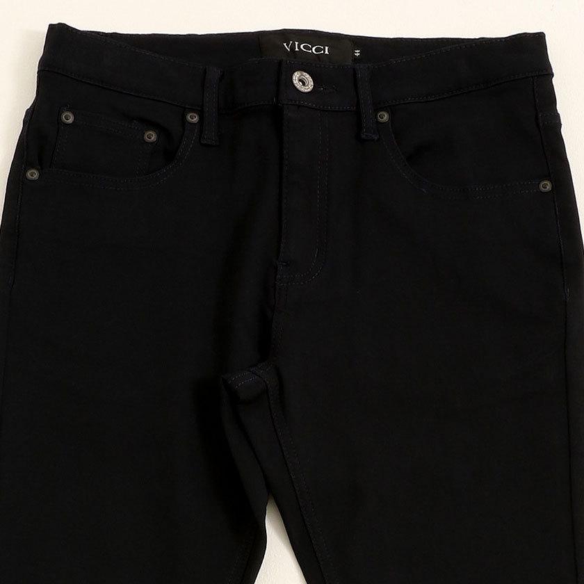 Vicci スキニーパンツ メンズ 黒 白 スーパーストレッチ 超伸縮