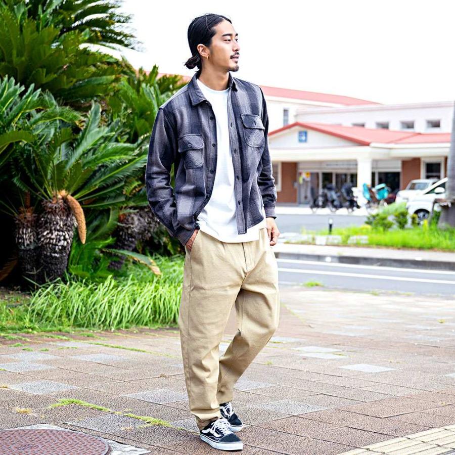 Vicci（ビッチ） ワイドパンツ メンズ おしゃれ テーパード チノパン
