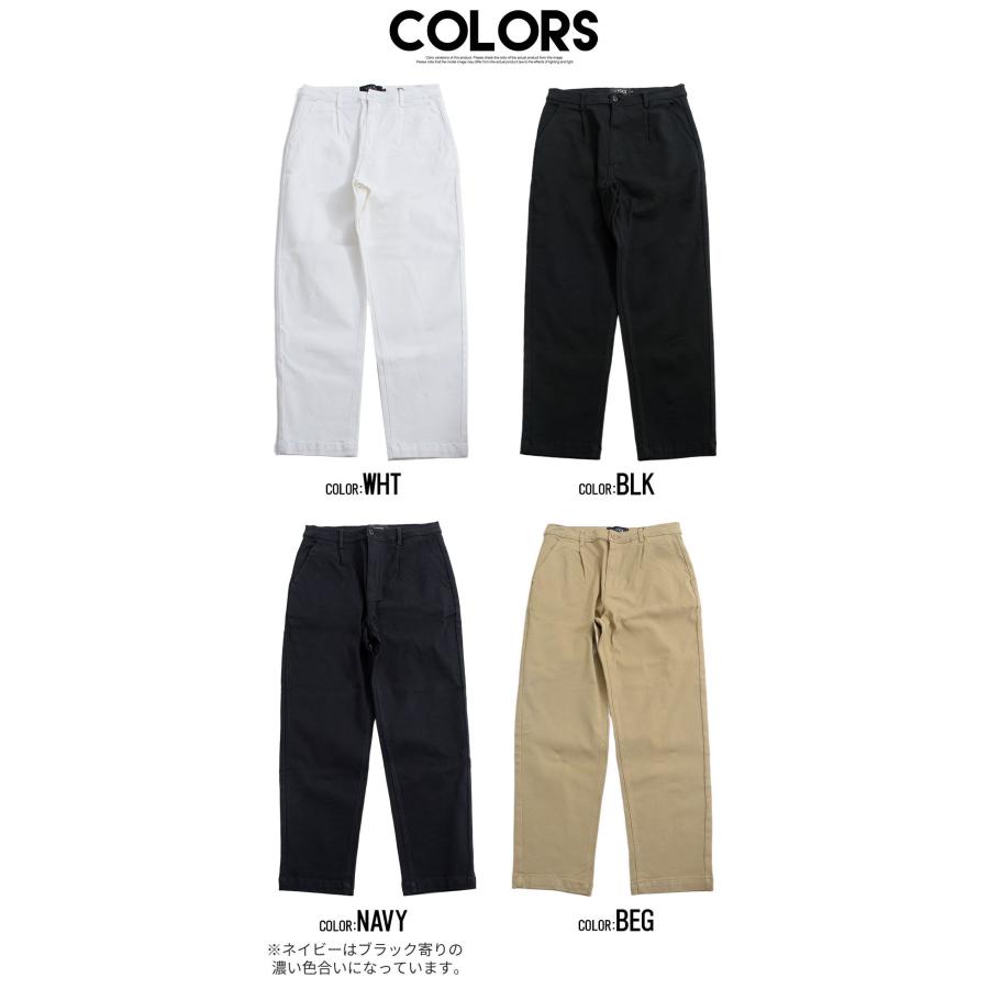 Vicci（ビッチ） ワイドパンツ メンズ おしゃれ テーパード チノパン