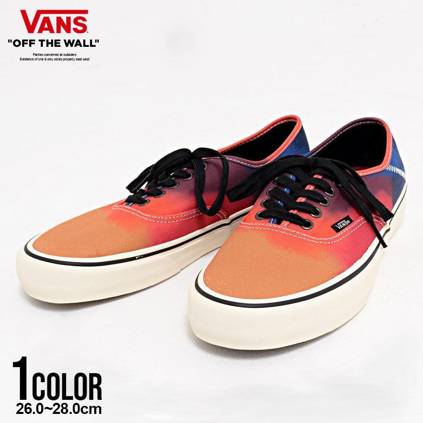 Vans ヴァンズ バンズ スニーカー メンズ Authentic オーセンティック マルチカラー オレンジ ローカット Vn0a5hyp9h0 シルバーバレット 通販 Yahoo ショッピング