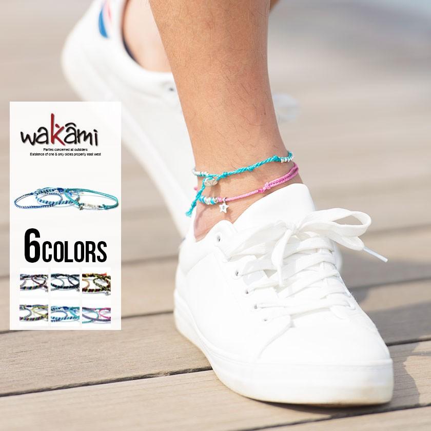 アンクレット メンズ セット Wakami ワカミ アンクレット3本セット 全6色 レディース ユニセックス アクセサリー アクセ ペアルック 海 夏 Wa Outdoor 02 シルバーバレット 通販 Yahoo ショッピング